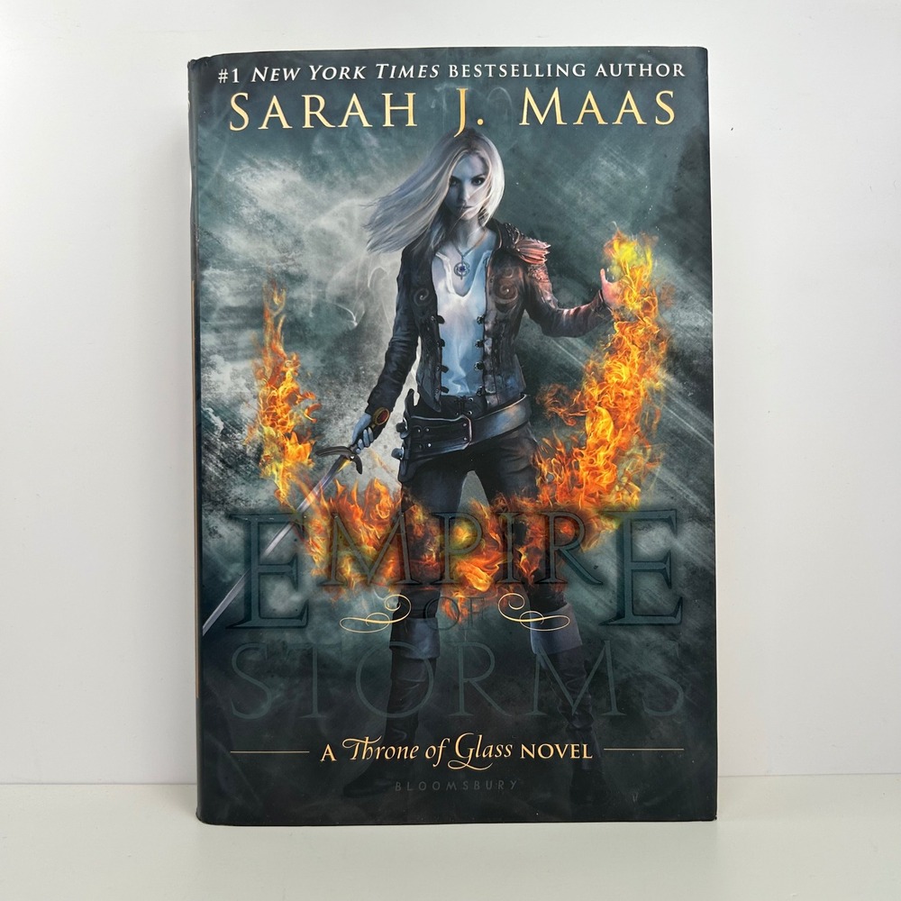 Empire of Storms 1/1 Special Edition Hardcover by Sarah J. Maas Throne of Glass
